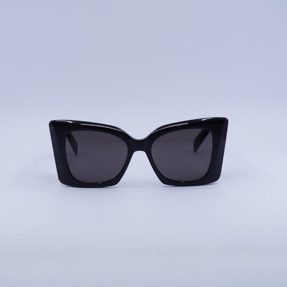 🕶️ New Saint Laurent SLM119 BLAZE 001 Sunglasses - Black Frame, Black Lenses
